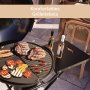 Мобилно Електрическо барбекю Грил Скара BBQ 2 в 1 за вътрешна и външа употреба, снимка 8