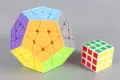 Додекаедър и кубче на рубик, снимка 1