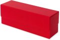 Кутия за карти Vault X Exo-Tec 450+ с магнитен капак - черно, червено, снимка 2