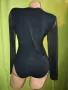 Collection L- Черно боди бикина с тюлени дълги ръкави , снимка 7