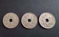 Монети . Белгия. 10 цента. 1927 , 1928, 1929 година.