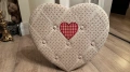 Голямо, качествено мемо пано– сърце, 43см/ 40см, снимка 1