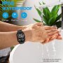 Нов Смарт часовник 1,85 инча Жени Мъже Водоустойчив Android iOS, снимка 3