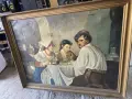 🖼️ ГОЛЯМА СТАРА КАРТИНА – ELI ANDERSEN 🇩🇰, снимка 4