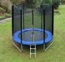 Детски Батут с предпазна мрежа и 244 см. Диаметър, до 150 кг, снимка 7