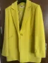 Дамско  палто цвят лайм, снимка 1