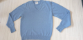 Hermes Paris 100% Cashmere Knit V - Neck Mens Size 56 - XL / 2XL ОРИГИНАЛ! Мъжки кашмирен Пуловер!, снимка 9