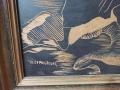 Дървена картина - пирограф, авторска, снимка 3
