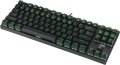 Клавиатура Геймърска USB T-Dagger Corvette T-TGK302 Механична 8 Мултимедийни клавиши Зелена LED
