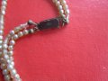 Старинен гердан колие с перли сребро 835, снимка 4