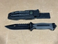 Тактически нож с кания,компас,запалка,свирка и точило, снимка 4