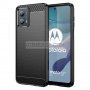 Motorola Moto G53 Противоударен Силиконов Гръб - Карбон, снимка 1