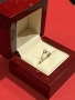Златен пръстен /бяло злато/, снимка 3