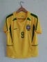 Бразилия Роналдо 2002 Nike оригинална тениска фланелка Brazil Ronaldo размер М , снимка 2