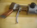CFH НЕМСКИ ОРИГИНАЛЕН ГАЗОВ ПОЯЛНИК С ФЛАКОН ГАЗ И ПИЕЗО ЗАПАЛВАНЕ ПОЧТИ НОВ ОЛЕКОТЕН 315гр, снимка 5