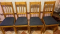 Трапезни столове от масивно дърво, снимка 2