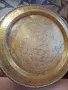 месингов поднос маса, снимка 1