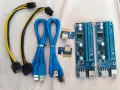 PCI-E extender, Riser Card - екстендери, захранващ кабел PCIe 8pin  към 2х(6+2) pin, снимка 1
