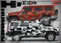GMC Hummer Hev SK-SJV3-H-H3ev Кaмуфлаж Офроуд Джип Пикап Лодка Camouflage Off-Road стикери, снимка 3
