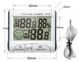 Дигитален термоментър DC 103 за външна и вътрешна температура, снимка 2