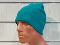 Нова мъжка зимна шапка с подгъв в зелен цвят, снимка 10