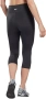 Reebok клин спортен панталон женски 3/4 къс черен легингс, снимка 6