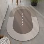 3816 Елипсовидна постелка за баня , снимка 12