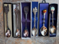 Нови колекционерски посребрени лъжички 6 броя, снимка 2