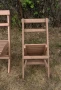 Здрави дървени сгъваеми столове 2 броя., снимка 6