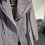 Сиво дамско палто, снимка 4