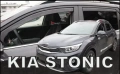 Ветробрани за KIA STONIC (2017+) 5 врати - 4бр. предни и задни Неко, снимка 1