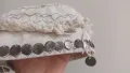 Етно шапка,носия,бронз,сребро,кърпа,накит,монети,Боне,таке,фесче , снимка 12