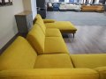 Жълт П образен ъглов диван от плат Dieter Knoll ZE-EM20075, снимка 4