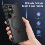 Aunote for MagSafe Магнитен калъф за Samsung S24 , черен, снимка 3