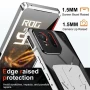 Asus ROG Phone 9 / 9 Pro 5G Удароустойчив Калъф с Метална Рамка и Скрийн Протектор – Черен / Сребрис, снимка 8