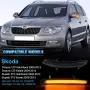 POPMOTORZ LED мигачи за странични огледала за Skoda Octavia 1Z3/1Z5 и Superb 3T4/3T5 – 2 бр., снимка 2
