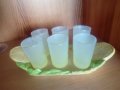 Чашки за лимончело с поставка, снимка 1 - Чаши - 42119135