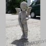 Статуя Ангел от Бетон. Фигура за декорация - каменен цвят, снимка 4