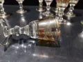 стари стъклени чаши , снимка 5