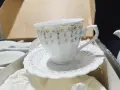 български костен порцелан Бонония сервиз за чай кафе , снимка 10
