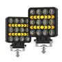 Кръгъл LED халоген 17 W с 12 диода, снимка 2