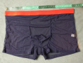 XL/2XL мъжки тъмносини тюлени боксерки с червен ластик, снимка 3