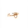 Златен дамски пръстен 1,38гр. размер:56 14кр. проба:585 модел:20030-2, снимка 2