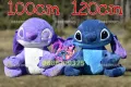Голям и пухкав плюшен Стич Син и Лилав, Голям плюшен Стич, Lilo Stitch плюшени играчки, снимка 1