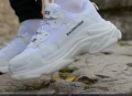 Дамски маратонки Balenciaga Triples бял цвят, снимка 1