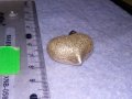 СРЕБЪРЕН МЕДАЛЬОН СЪРЧИЦЕ СРЕБРО 925 с БЯЛА ПОЗЛАТА РОМАНТИЧЕН АРТ ПЕНДАНТ 36401, снимка 7