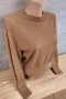 Pinko дамски пуловер от камилска вълна, С/М, снимка 1 - Блузи с дълъг ръкав и пуловери - 41912308