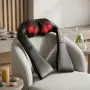 Безжичен 4D шиацу масажор с инфрачервена топлина, снимка 7