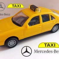 Пластмасова количка Mercedes Benz Taxi, снимка 1 - Колекции - 42064455