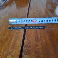 Стара табела,емблема лого ВЕФ,VEF Radio, снимка 4 - Други ценни предмети - 34007272